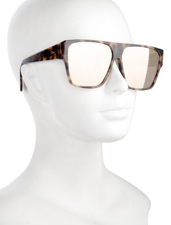 Christian Dior Square Gradient Sunglasses