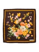 Christian Dior Silk Floral Print Scarf