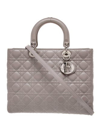 Christian Dior Cannage Lady Dior Large