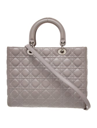 Christian Dior Cannage Lady Dior Large
