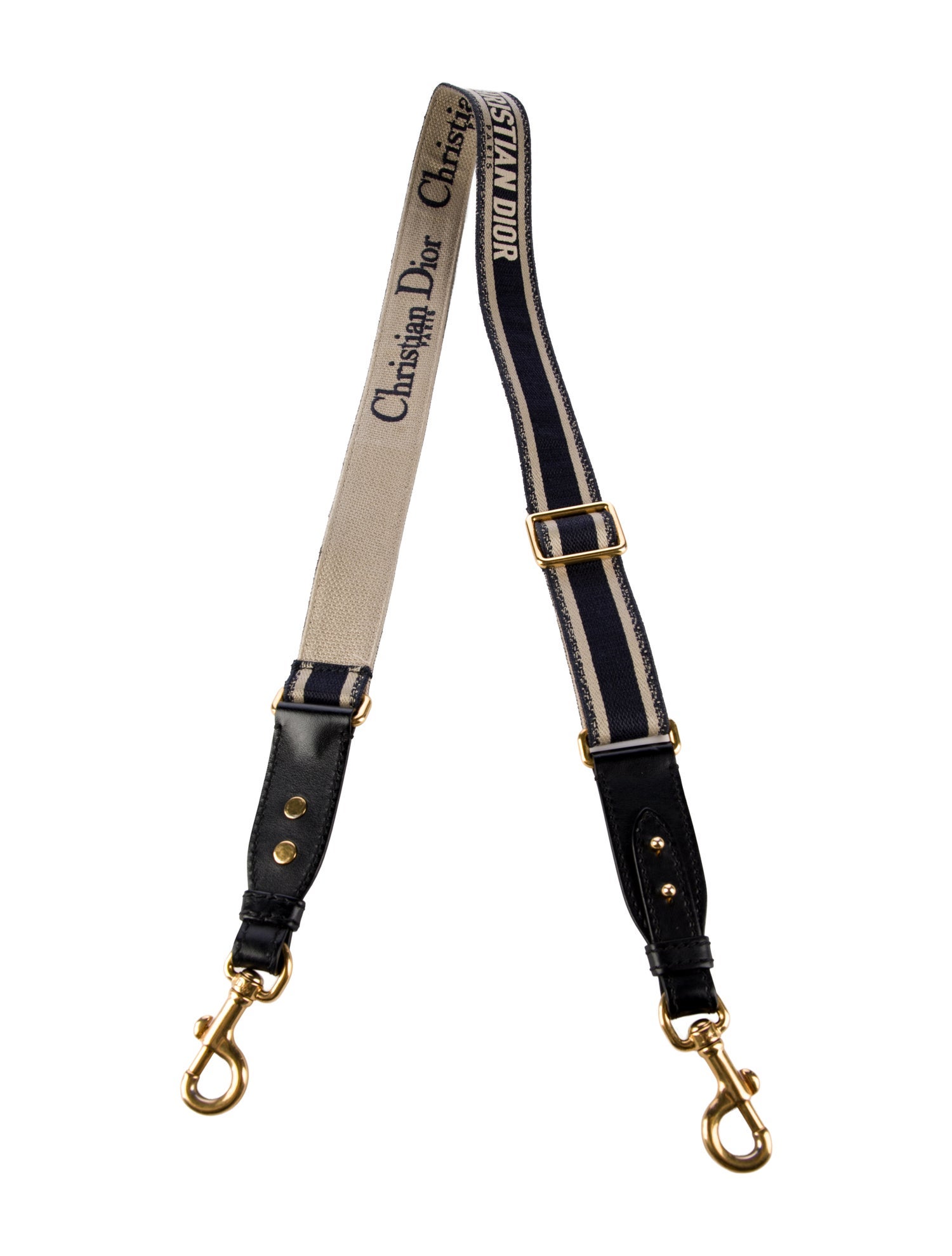 Christian Dior Canvas Logo Bag Strap
