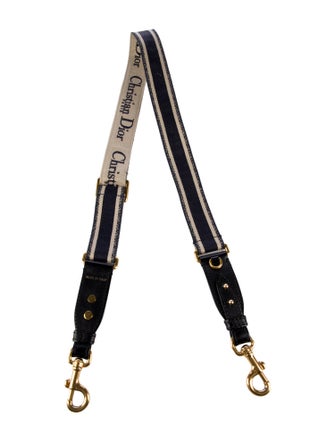Christian Dior Canvas Logo Bag Strap