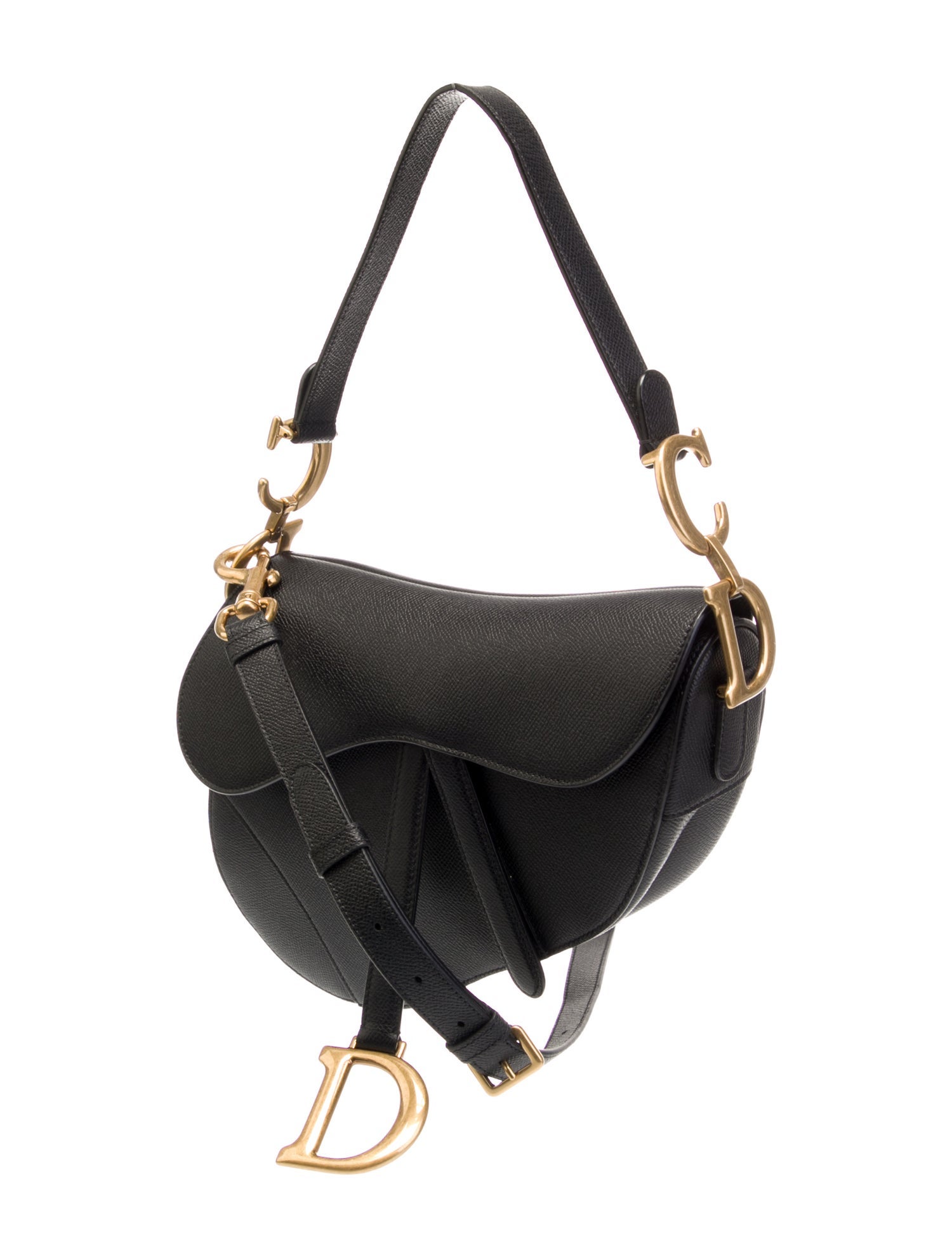 Christian Dior Leather Saddle