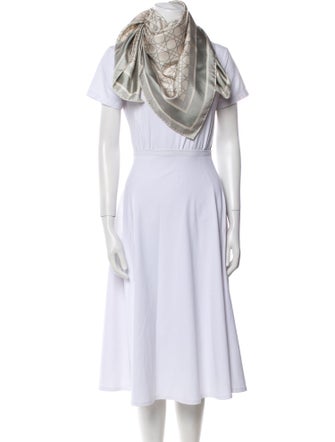 Christian Dior Silk Printed Scarf