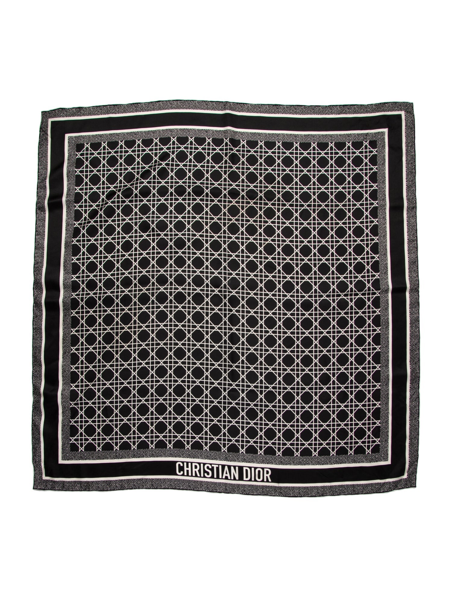 Christian Dior Silk Printed Scarf