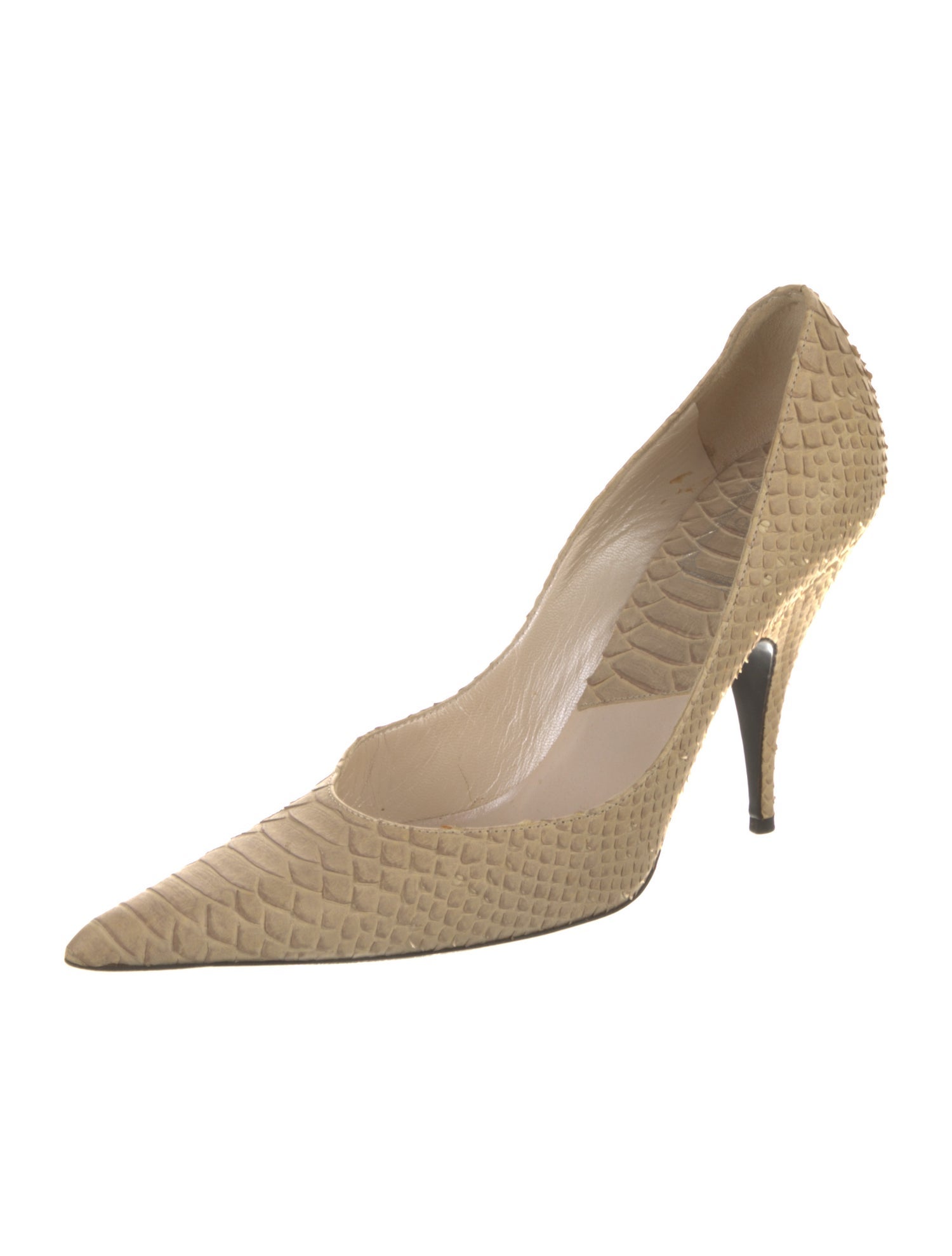 Christian Dior Snakeskin Pumps
