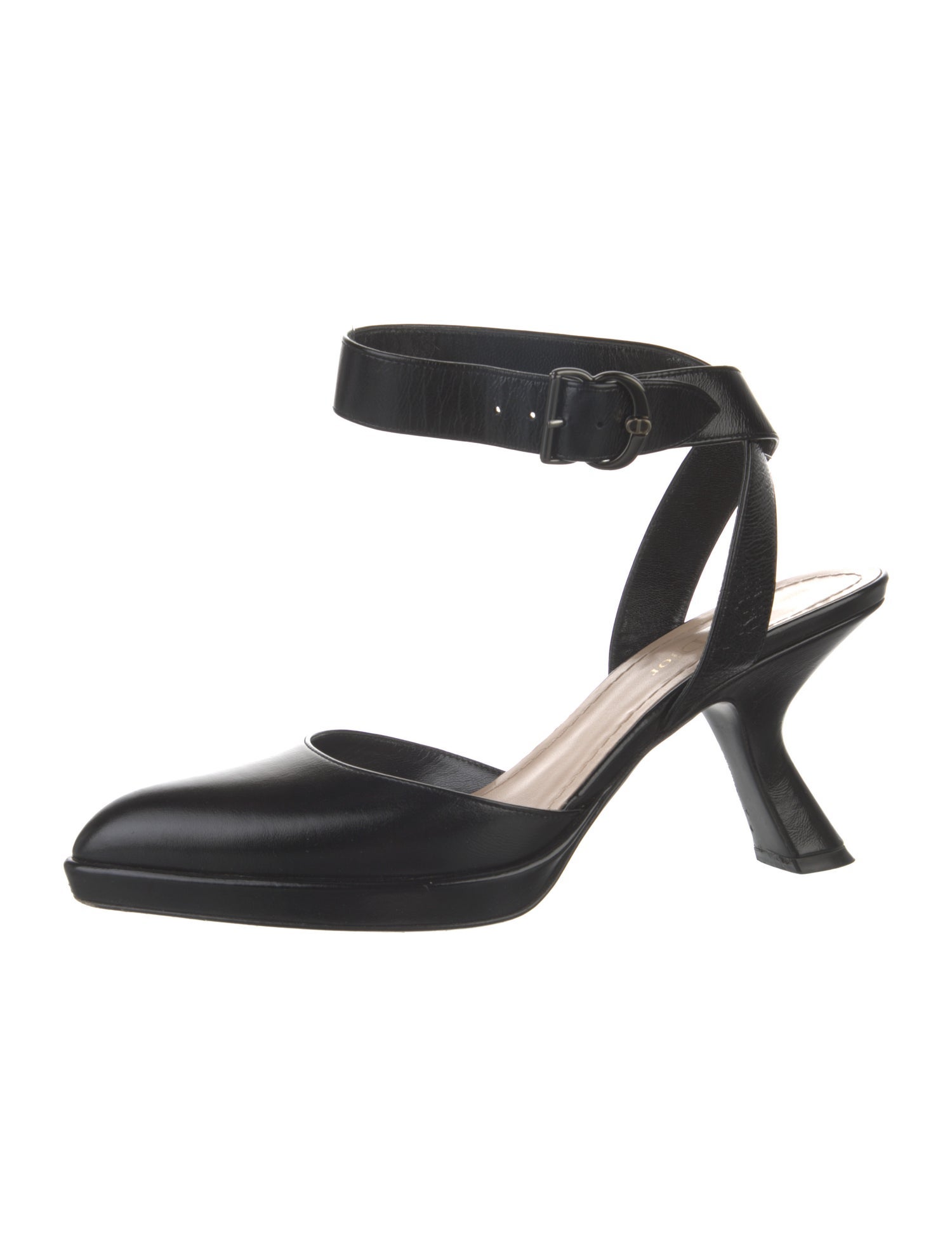 Christian Dior Leather Slingback Pumps