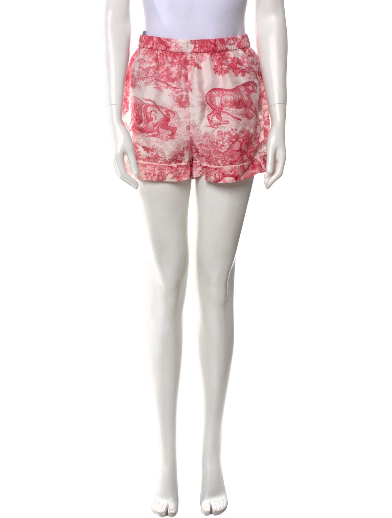 Christian Dior Silk Mini Shorts