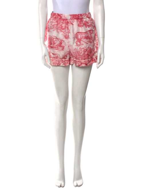 Christian Dior Silk Mini Shorts