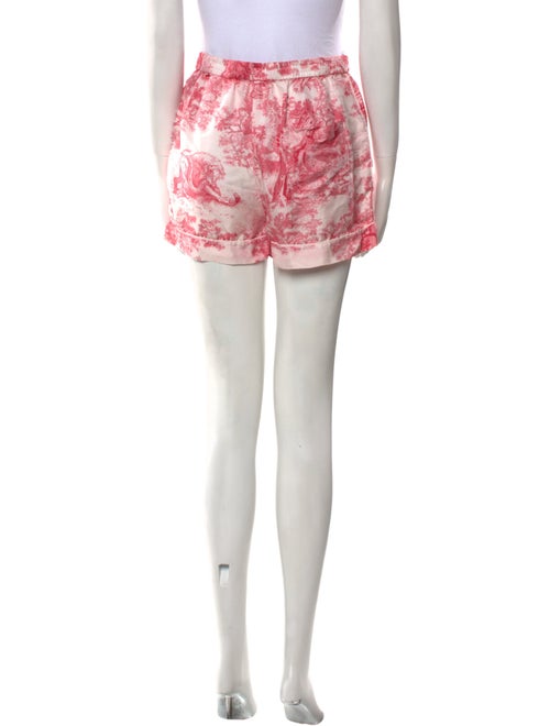 Christian Dior Silk Mini Shorts