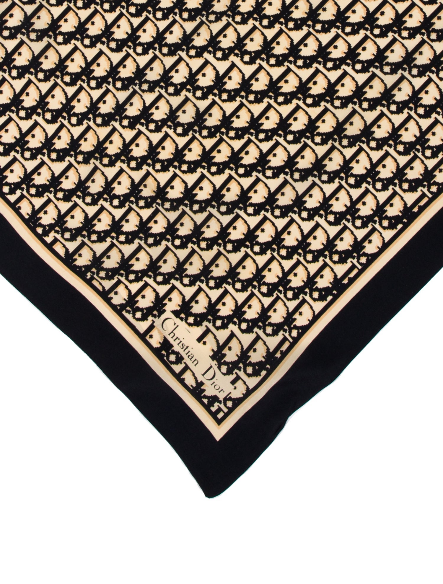 Christian Dior Silk Vintage Scarf