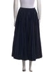 Christian Dior Pleated Accents Midi Length Skirt