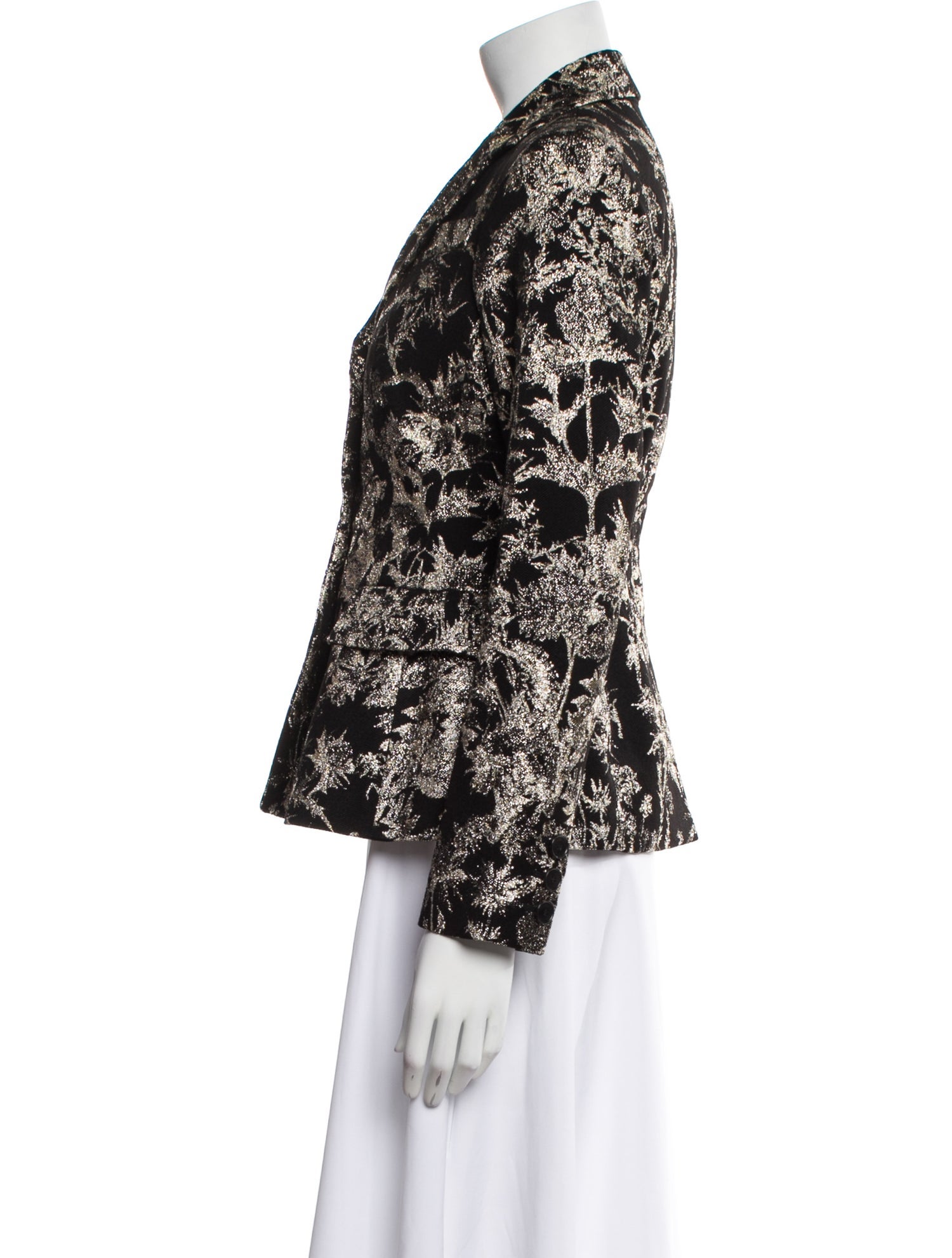 Christian Dior Floral Print Blazer