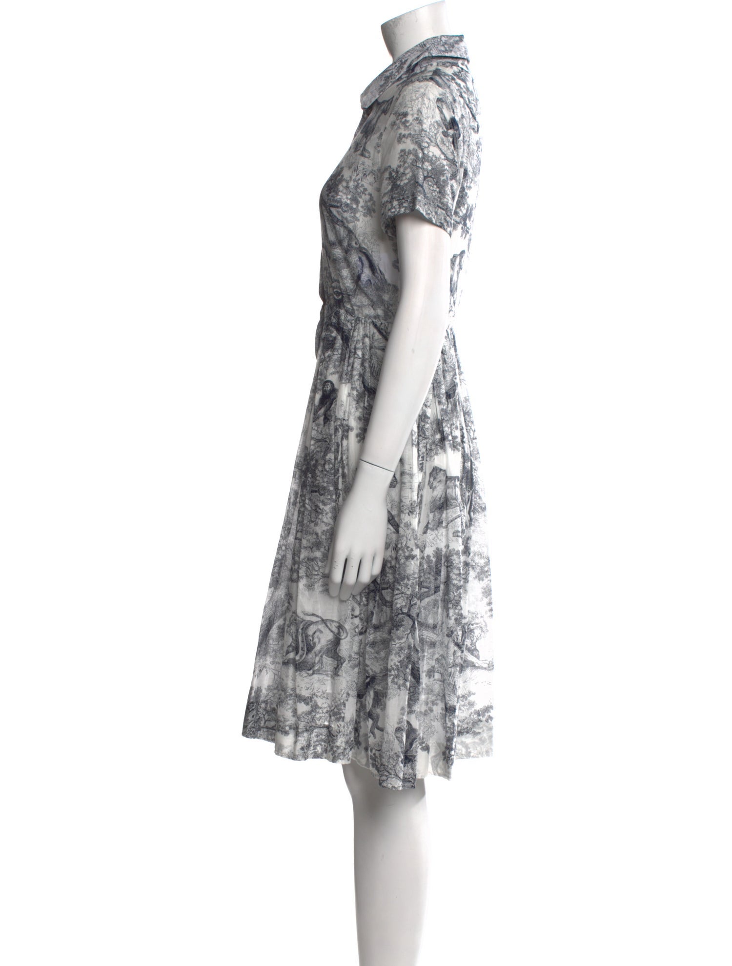 Christian Dior Printed Long Dress