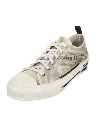 DIOR x Daniel Arsham B23 Low Newspaper Sneakers