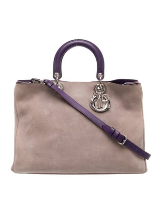 Christian Dior Suede Diorissimo Large