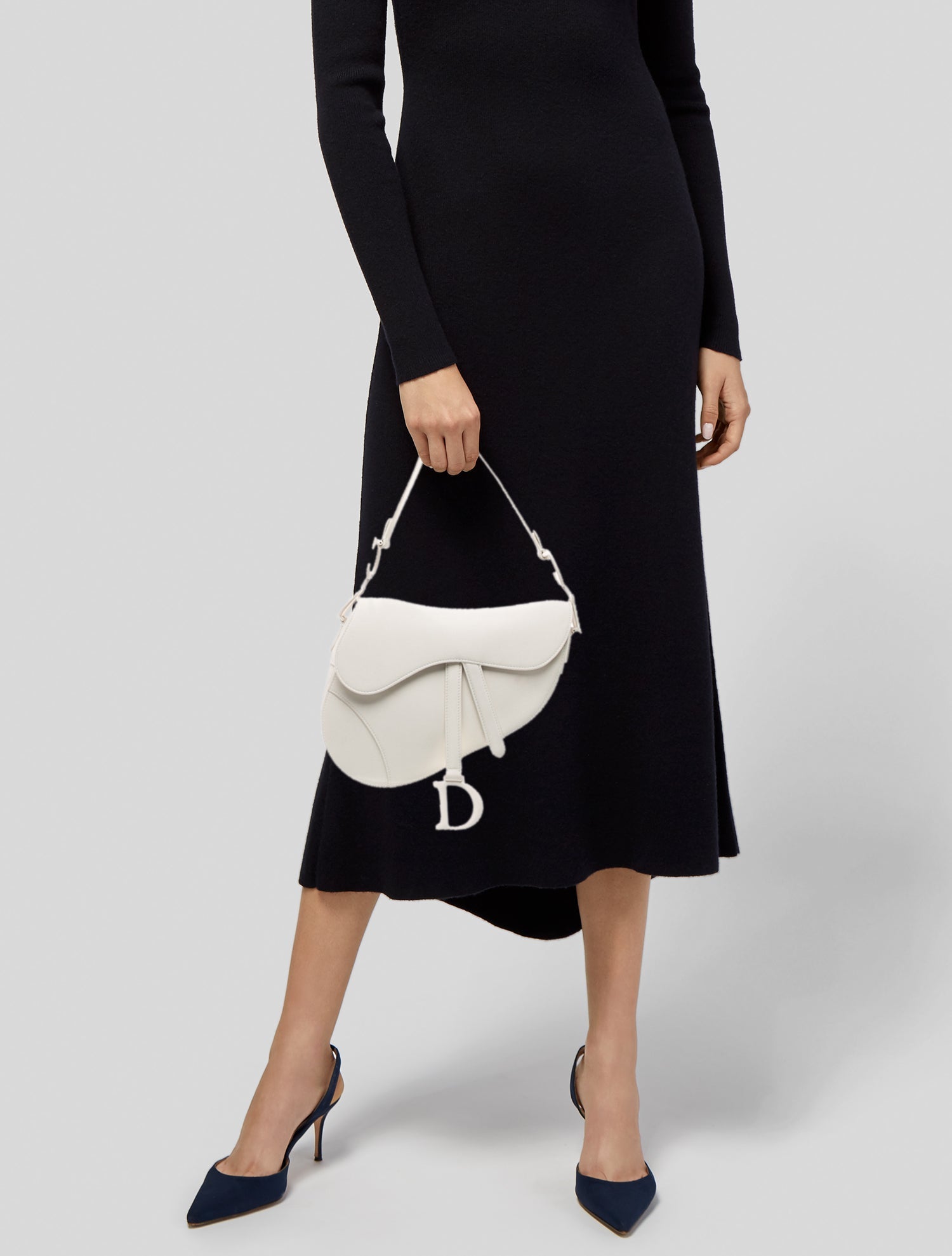 Christian Dior Leather Saddle