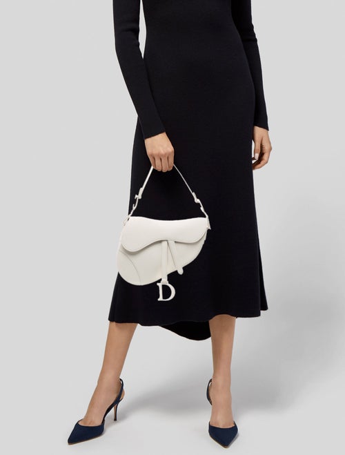 Christian Dior Leather Saddle