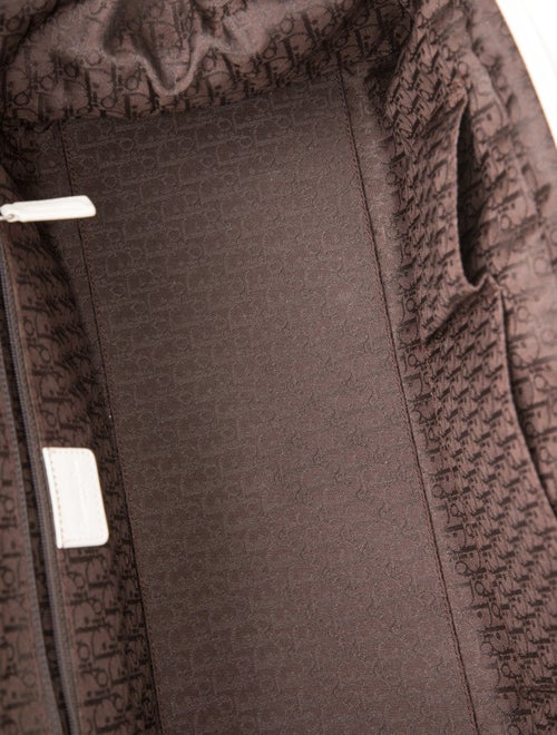 Christian Dior Leather Top Handle Bag