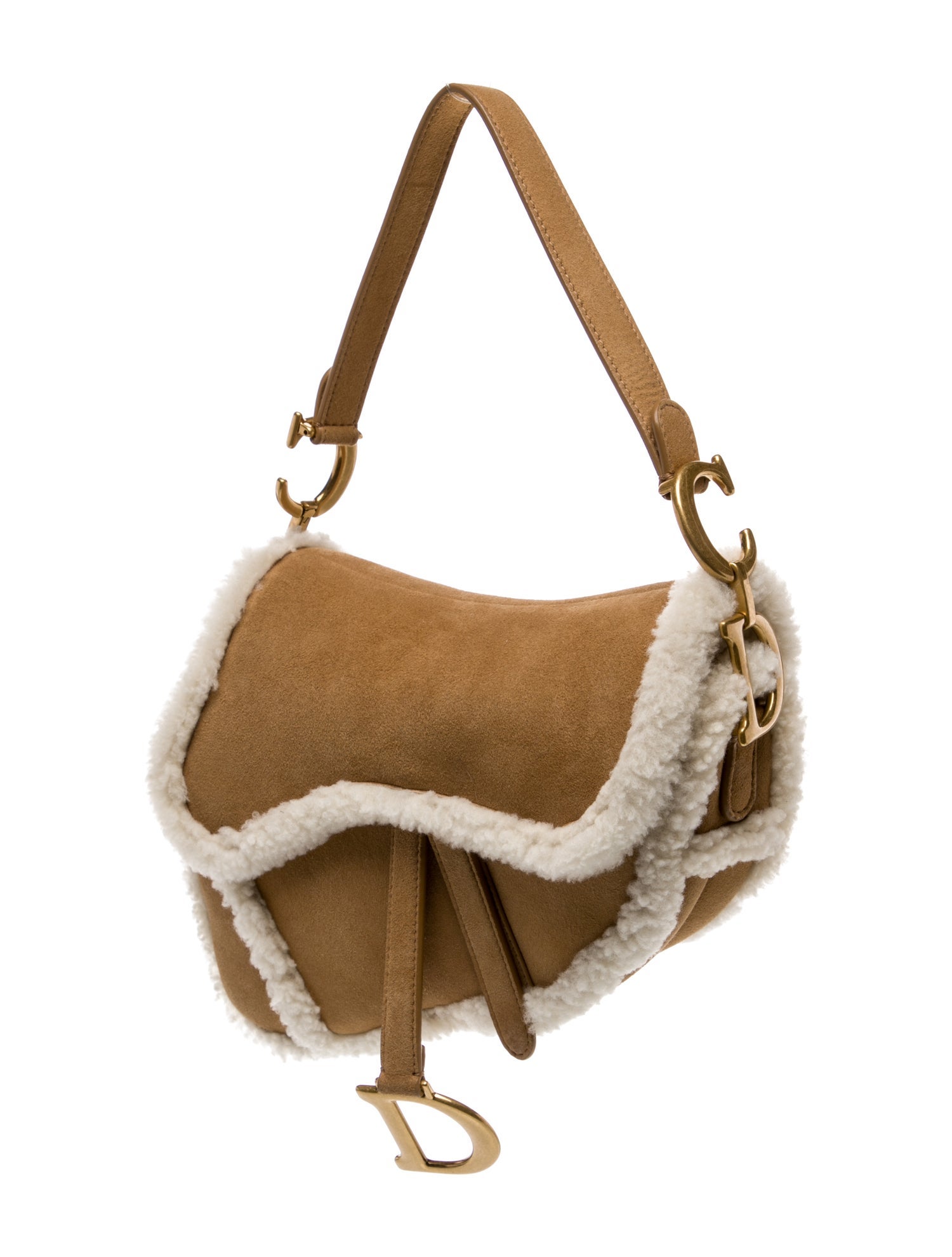 Christian Dior Suede Saddle