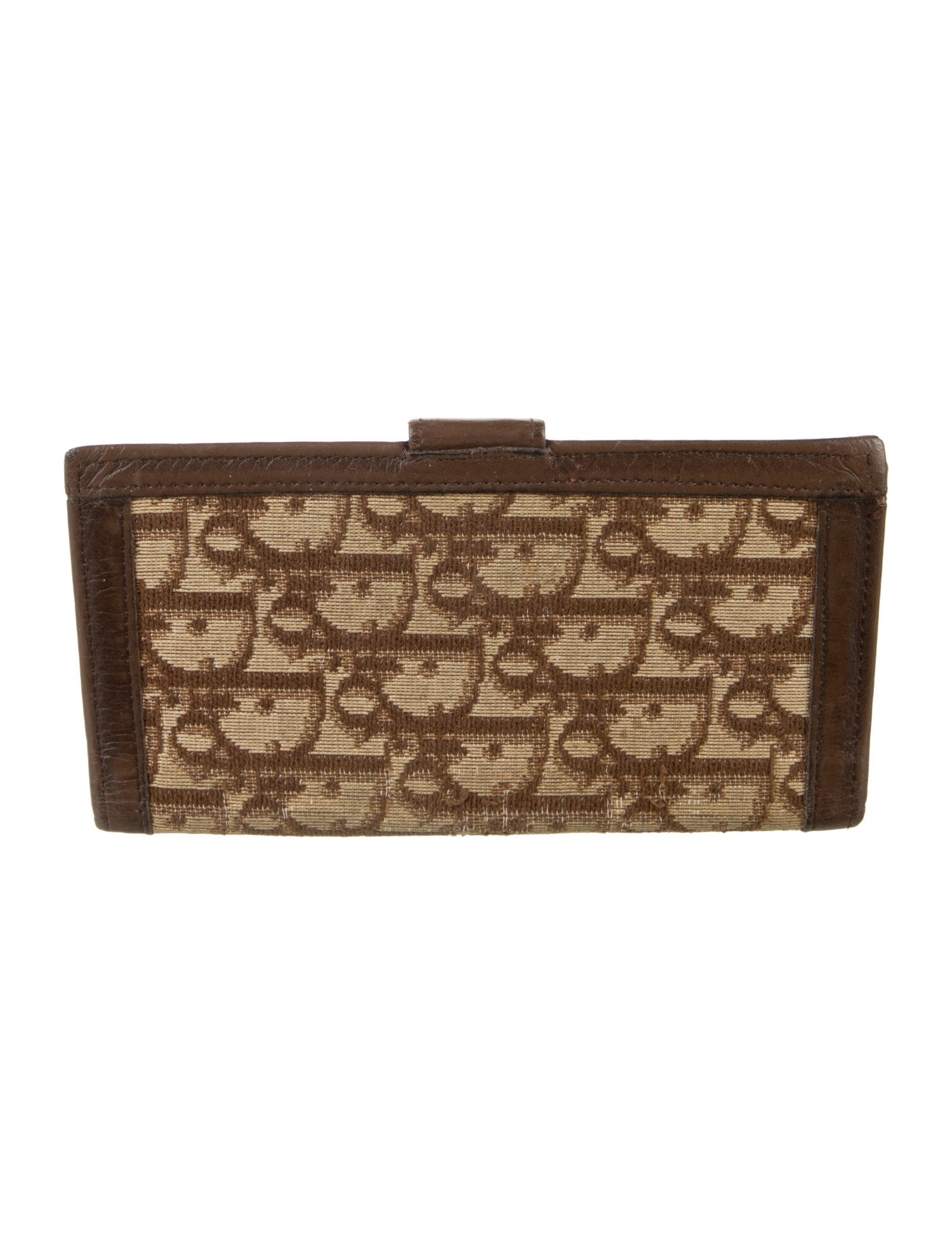 Christian Dior Vintage Diorissimo Pattern French Purse