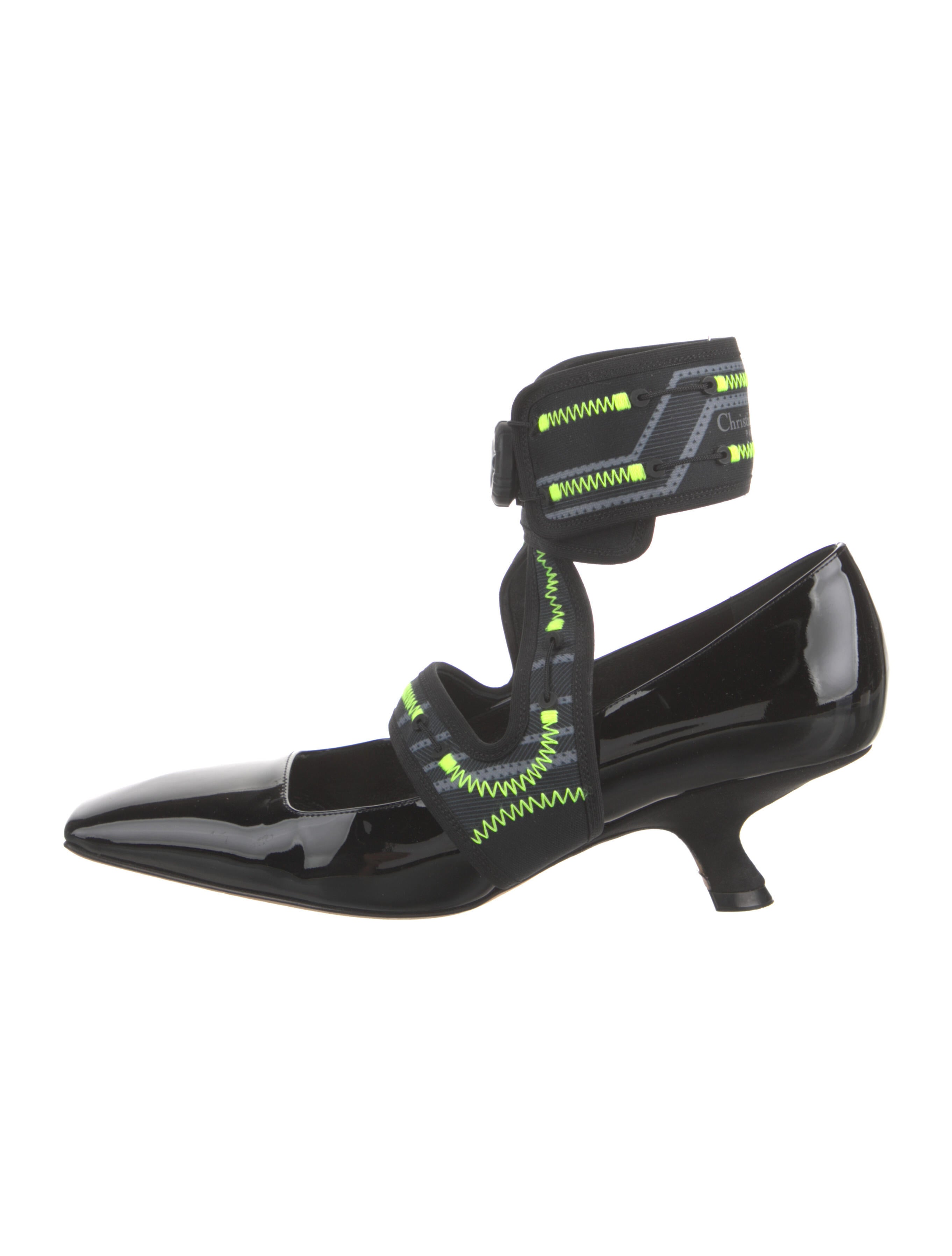 Christian Dior x Roger Vivier Patent Leather Pumps