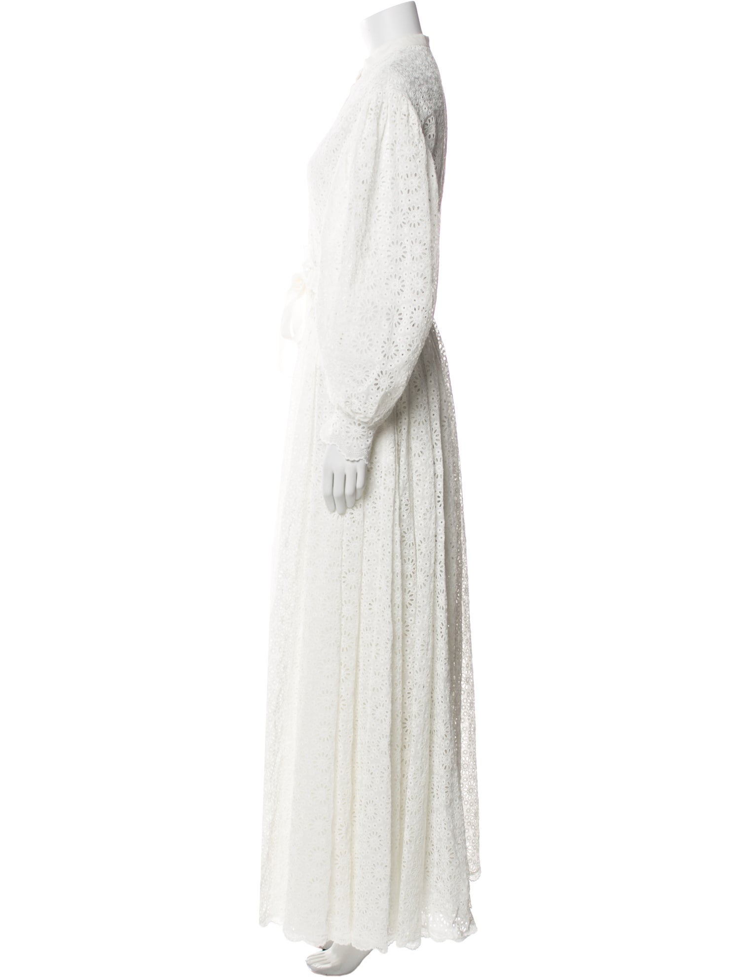 Christian Dior Mock Neck Long Dress