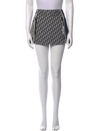 Christian Dior Printed Mini Skirt