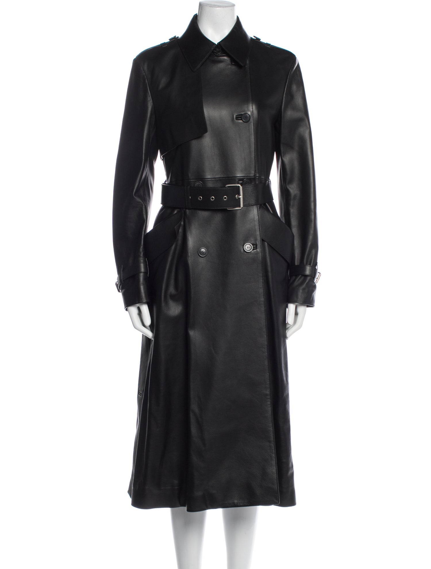 Christian Dior Lamb Leather Trench Coat