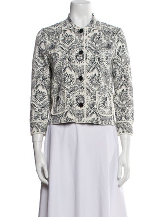 Christian Dior 2024 Printed Evening Jacket
