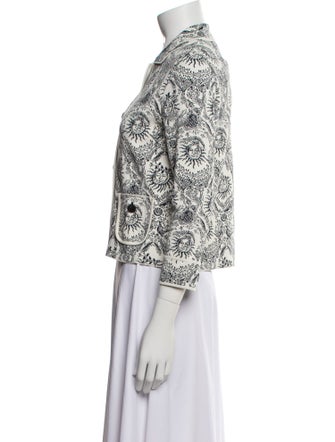 Christian Dior 2024 Printed Evening Jacket