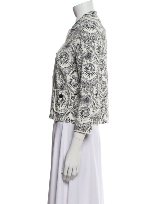 Christian Dior 2024 Printed Evening Jacket