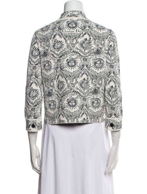 Christian Dior 2024 Printed Evening Jacket