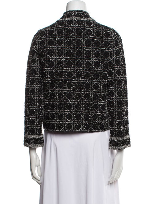 Christian Dior Tweed Pattern Evening Jacket