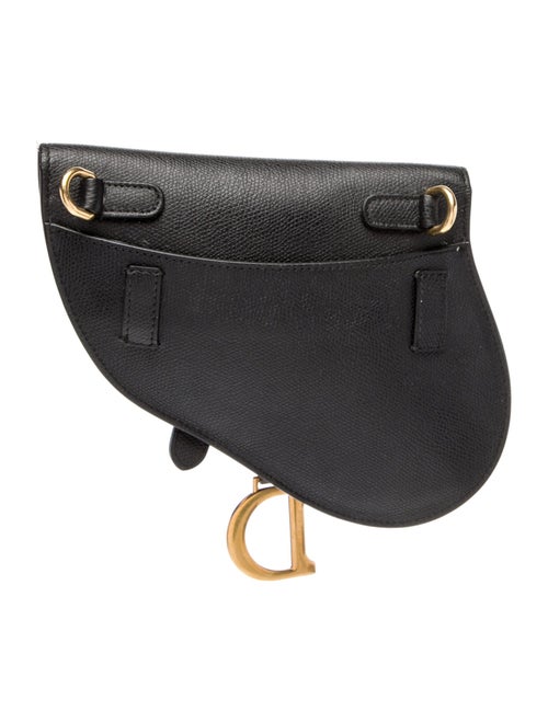 Christian Dior Leather Saddle