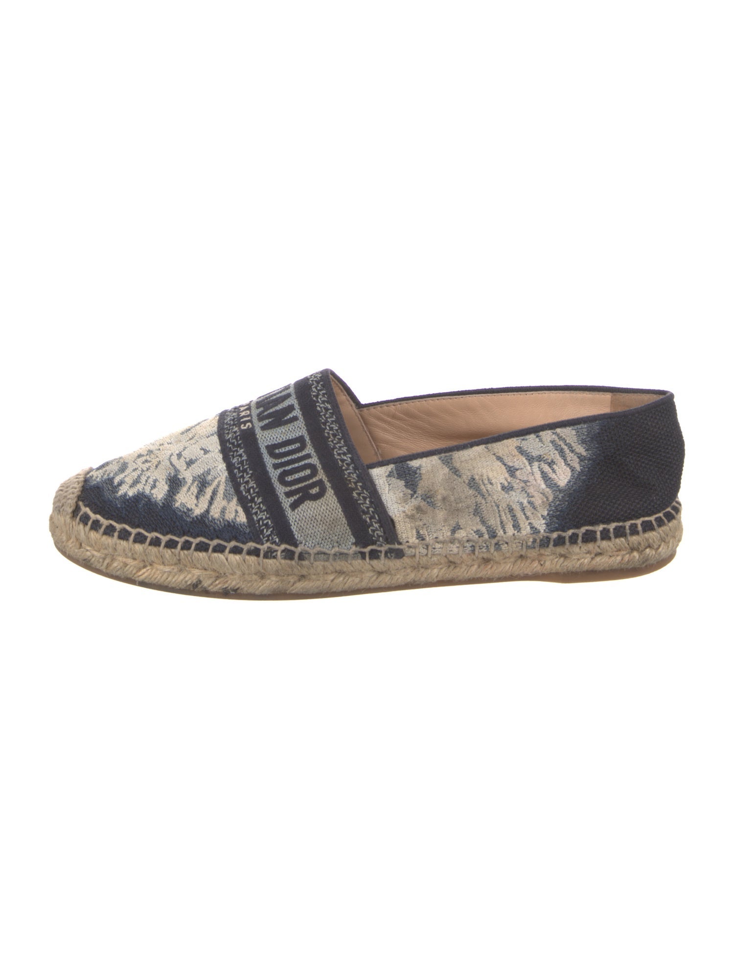 Christian Dior Canvas Printed Espadrilles