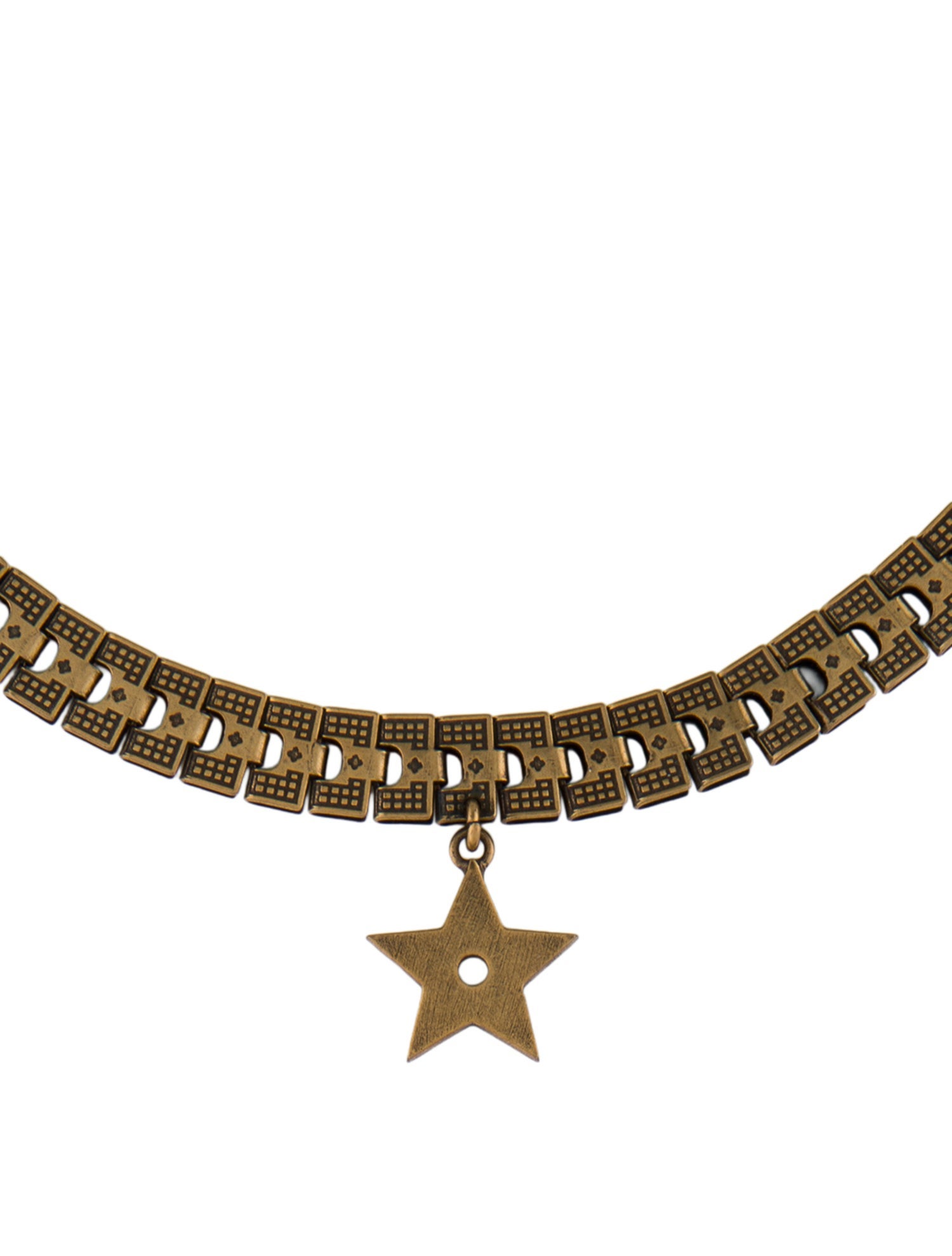 Christian Dior Bohémienne Star Pendant Choker