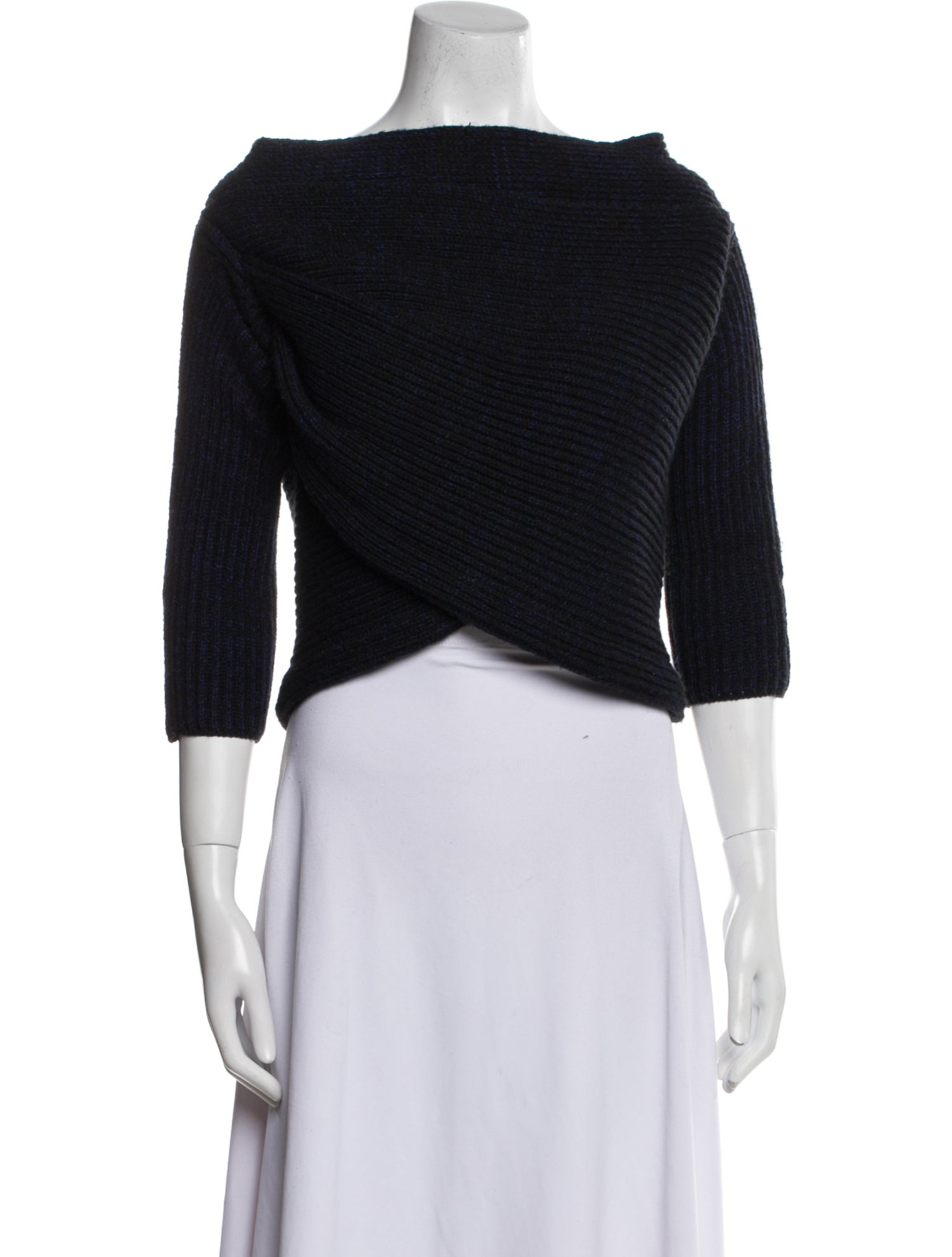 Christian Dior Cashmere Bateau Neckline Sweater