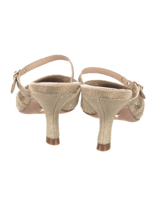 Christian Dior Cannage Pattern Mules