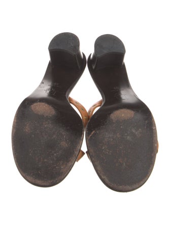 Christian Dior Leather Slides