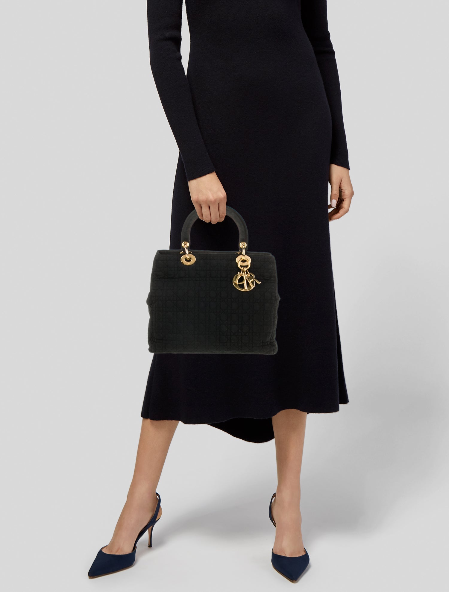 Christian Dior Cannage Lady Dior Medium