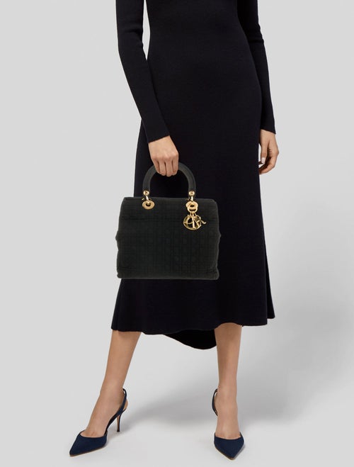 Christian Dior Cannage Lady Dior Medium