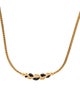 Christian Dior Enamel & Crystal Collar Necklace