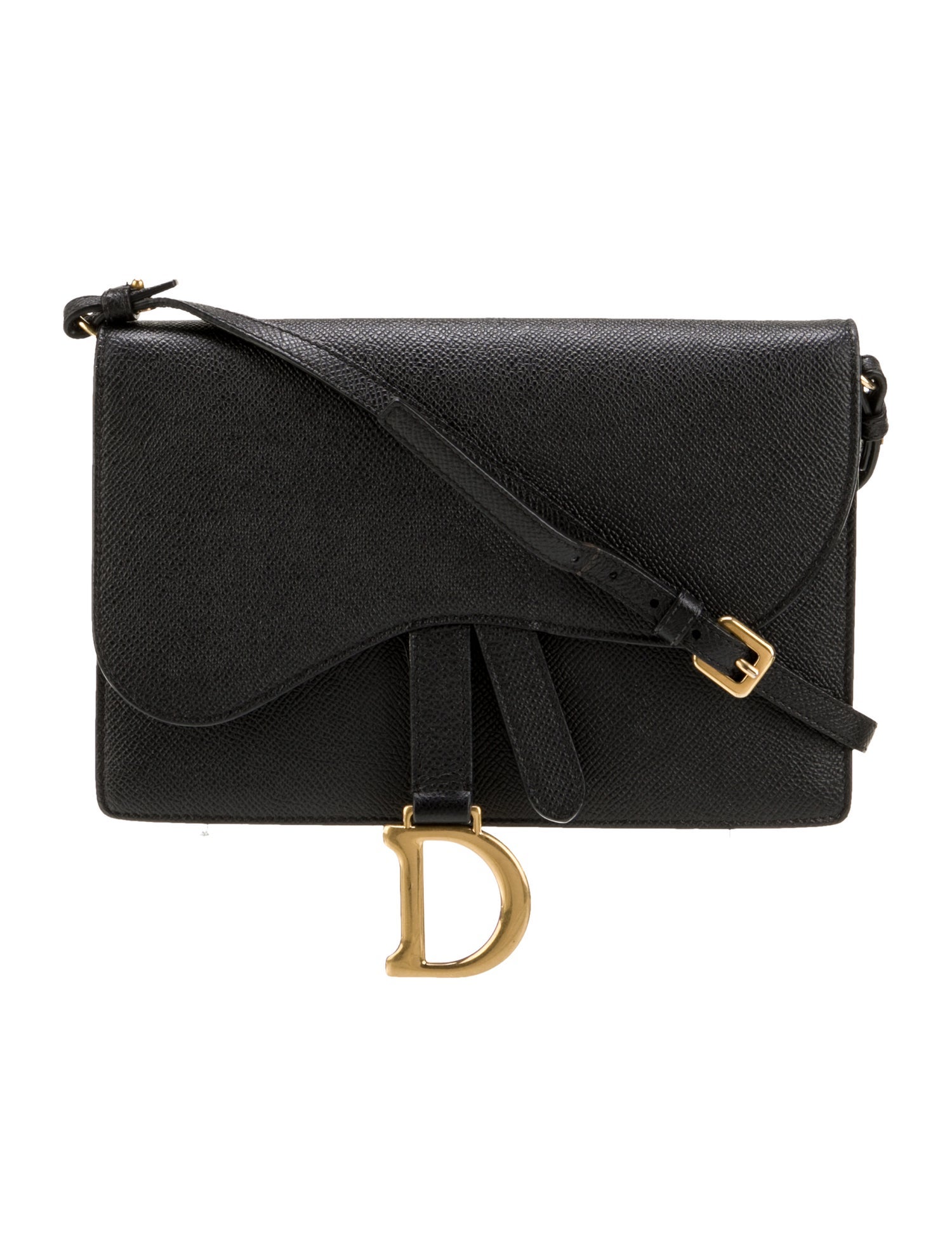 Christian Dior Leather Saddle