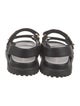 Christian Dior Signature Logo Leather Slides