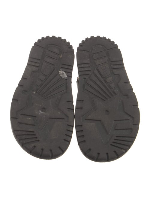 Christian Dior Signature Logo Leather Slides