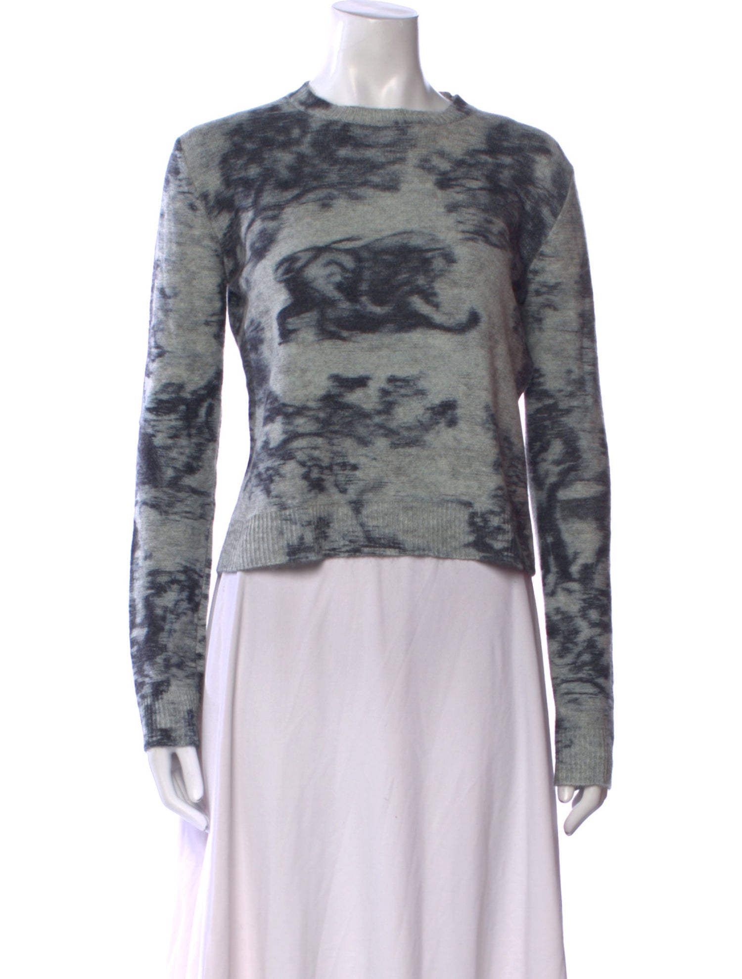 Christian Dior Cashmere Printed Sweater