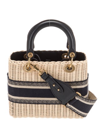 Christian Dior Oblique Jacquard Lady Dior Medium