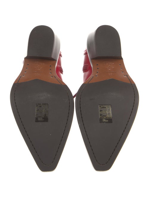 Christian Dior Leather Western Boots