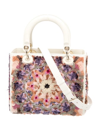 Christian Dior Leather Lady Dior Mini